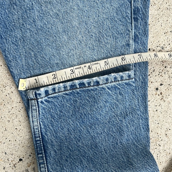 Reformation Shasta Destroyed Mid-Rise Straight Leg Jeans Waist 26 - Picture 11 of 14